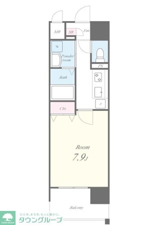 エ リヴィエールの物件間取画像